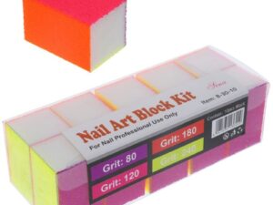 Nail Buffer Mini Pack with Various Grits, 10/Pack