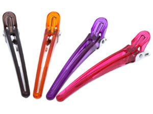 Sectioning Clips, No Teeth, Assorted Colours, 10cm, 4/Pack