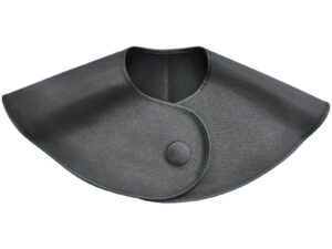 Cutting Collar Black, Large, Polyurethane