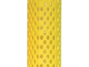 Diane Plastic Mesh Rollers with Pins – 28mm, Yellow, 8/Pack