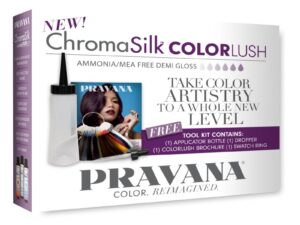 Pravana ColorLush Tool Kit, 4 Pieces