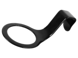 Dryer Holder Rubberized Coating for Ledge, Black