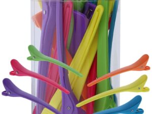 Sectioning Clips Tub, Candy Assorted, 11.6cm, 24/Tub