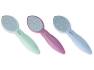 Credo Solingen Duo Coarse & Fine Foot File, Assorted Pastel Colours