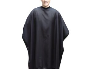 Barber Cape Black Pinstripes, Studs