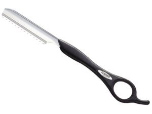 Feather Styling Razor, Black Handle with Guard