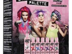 Crazy Color Starter Palette Semi-Permanent Hair Colour 7 Piece Kit