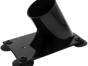 Dryer Holder Plastic with Suction Cups for Table, Black