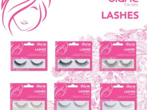 Diane Lashes Table Top/Peggable Display, 24 Pieces