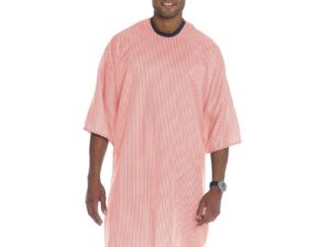 Diane Barber Cape Red & White Stripes, Studs