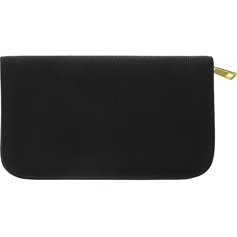 Scissor Bag with Small Rivets, Black, Empty - Image 2