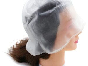Streaking & Highlighting Cap Silicone with Hook, Clear