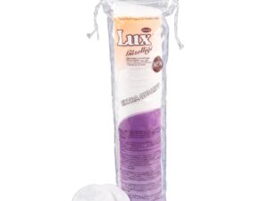Lux 100% Cotton Disc Make-Up Pads Smooth, 100/Pack