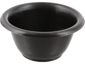 Shaving Bowl Plastic, Black