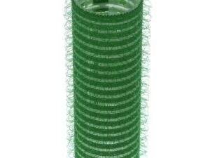 Cling Hook & Loop Hair Perm Curlers – 21mm, Green, 12/Pack