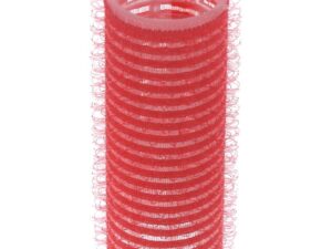 Cling Hook & Loop Hair Perm Curlers – 24mm, Pink, 12/Pack