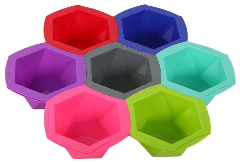 Tint Bowl, Clip-On, 7 Bowls, Assorted Colours - Image 2