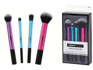 Cala Urban Studio Total Face Brush Set, 4/Pack