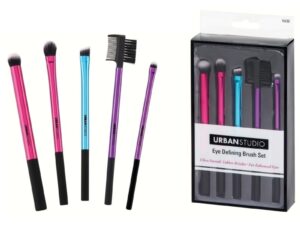 Cala Urban Studio Eye Defining Brush Set, 5/Pack