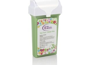 EZ Wax Tea Tree Crème Wax Roll-On Cartridge for Travel Heater, 50g