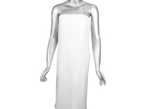 Spa Wrap Hook & Loop Polyester Fleece, White