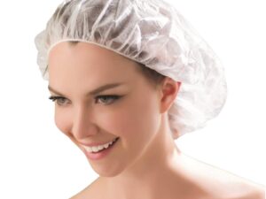 Disposable Bouffant Caps White, 100/Pack