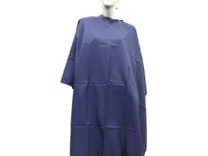 Salon Cape Polyester, Studs, Navy
