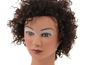 Mannequin Head with Female Ethnic Hair