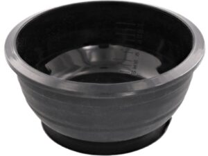 Tint Bowl Silicone, Collapsible, Black, 250ml