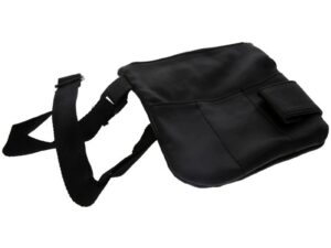 Beauty Carry Waist Wrap Vinyl, Holds 4 Tools, Black, Empty