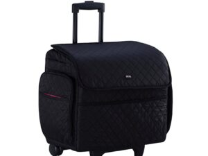 Beauty Make-Up Case Soft-Sided, Black, Empty