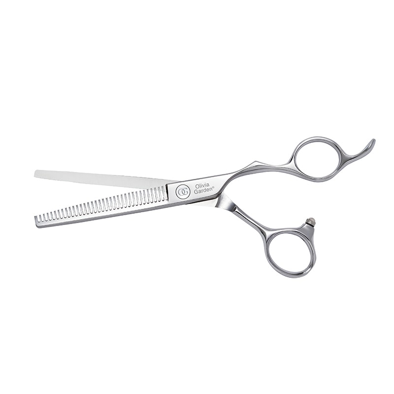 Olivia Garden SilkCut PRO Left-Handed Offset Collection: Scissor, Thinner & Case - Image 3