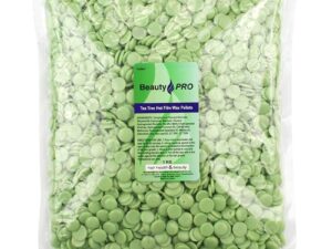 BeautyPRO Tea Tree Hot Film Wax Pellets, 1kg