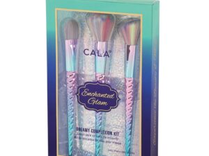 Cala Enchanted Glam Dreamy Complexion Premium Face Brush Set, 3/Pack