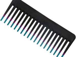 Comb Double-Dipped Volume, Black