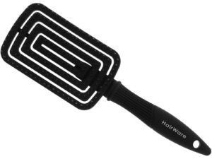 Hairware Large Flexible Vent Brush, Black
