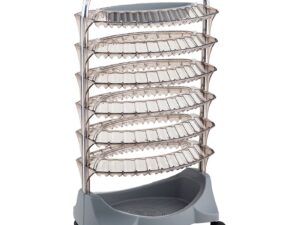 Nail Polish & Manicure Trolley, 6 Shelves for 132 Bottles, Empty