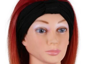 Headband Turban Thick, Black
