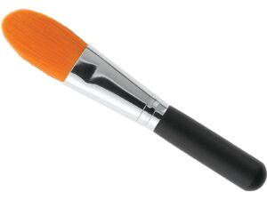 Qosmedix Nylon Oval Foundation Brush, 121mm
