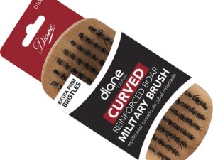 Diane Curved Extra Firm Reinforced Boar Military Brush