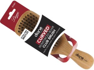 Diane Curved Extra Firm Reinforced Boar Club Brush