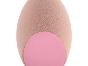 Qosmedix Dual Textured Blending Sponge, Nude/Pink