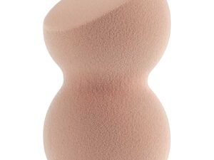 Qosmedix Angled Latex-Free Blending Sponge, Nude