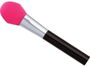 Qosmedix Multi-Purpose Oval Silicone Make-Up Applicator, 140mm, Pink