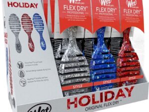 WetBrush Flex Dry Holiday Display: 9 Brushes