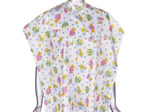 Kids Cape White with Koalas, Hook & Loop