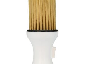 Barber Neck Brush for Talc, White