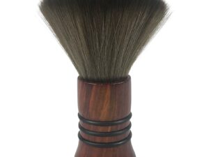Barber Wooden Neck Brush, Soft Bristles
