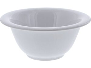 Shaving Bowl Porcelain, White