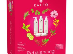 Kaeso Beauty Rebalancing Collection Gift Box – Oily/Combination Skin, 5 Pieces